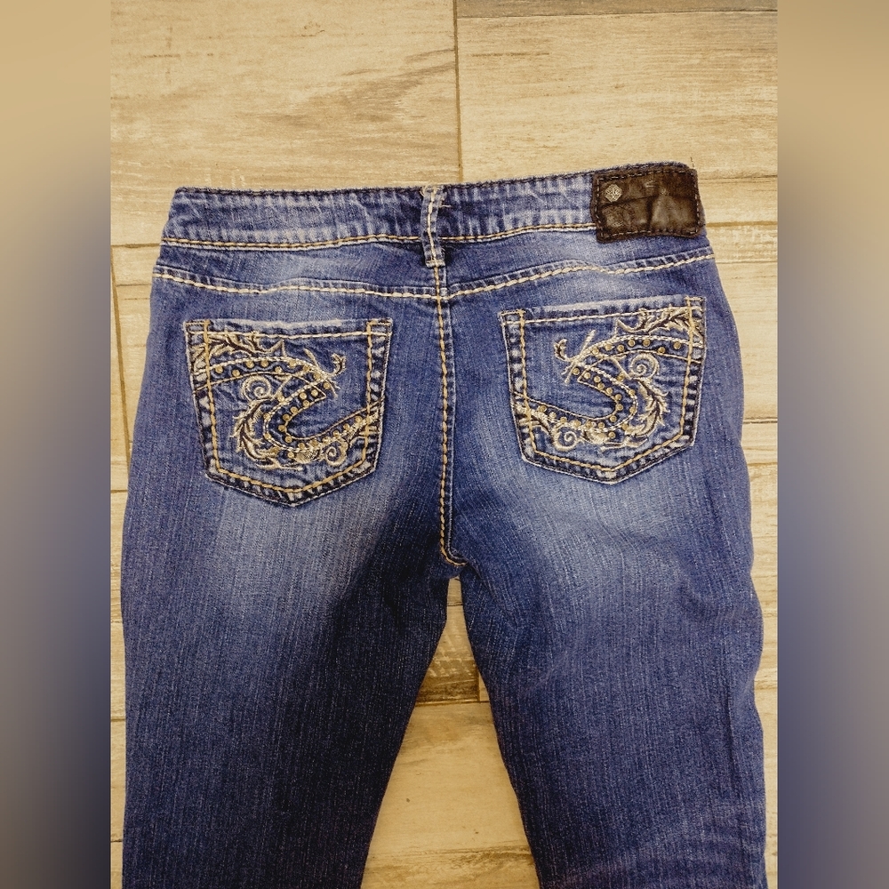 Silver AIKO Jeans